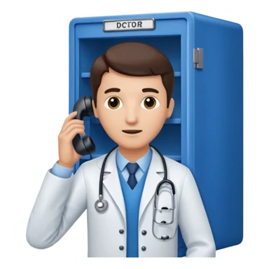 doctor who telephone cabinet sticker