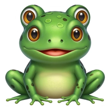 cutest mommy frog sticker