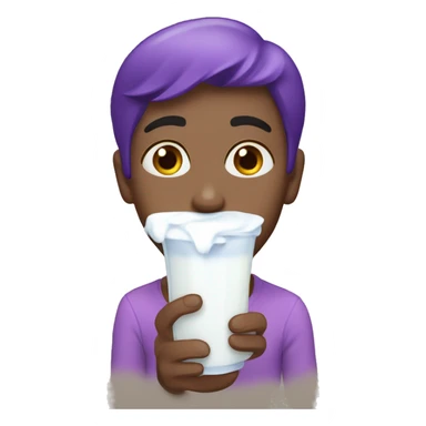 berenjena con leche sticker