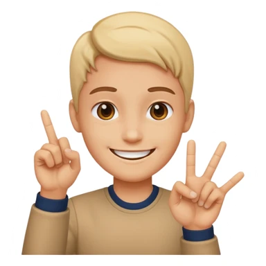 Un humain qui dit OK sticker