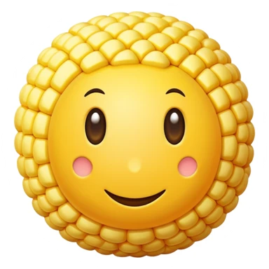 Corn ball sticker