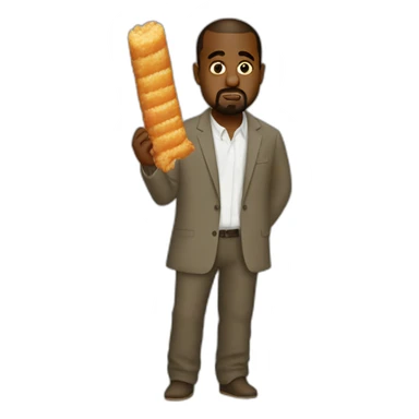 Kanye west fish sticks sticker