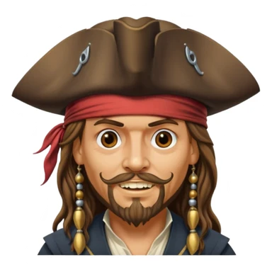 kaptan jack sparrow sticker
