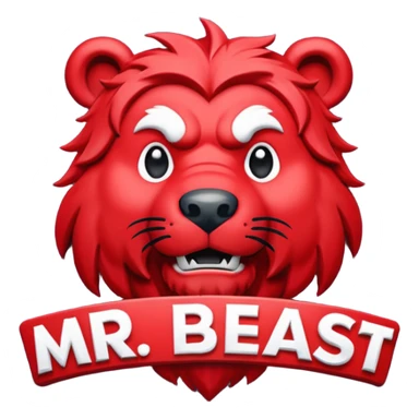 Mr. beast channel logo sticker