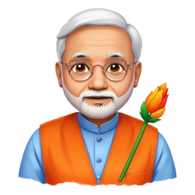 Modi marks sticker