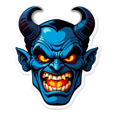 Diddy Satan sticker
