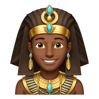 ancient egyptian man sticker