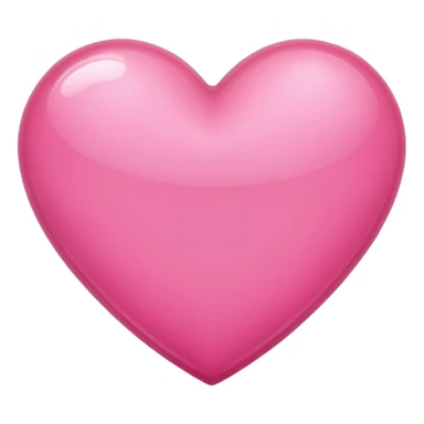 Pink beautiful shining heart  sticker