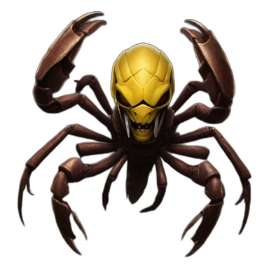 Scorpion in mortal kombat sticker