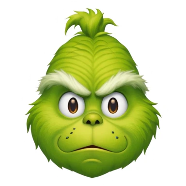 the grinch real action sticker