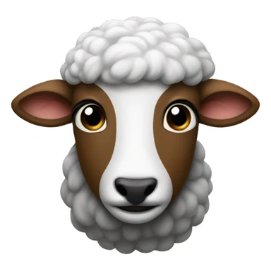 Schlecht gelauntes Schaf  sticker