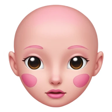 shaved vagina sticker