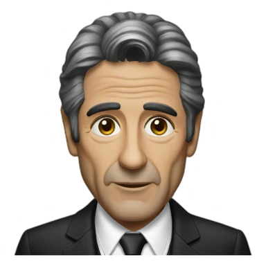 al pacino wearing suit sticker