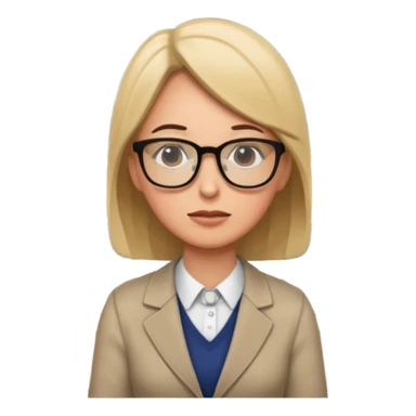 exhausted teacher in a bustling classroom sticker