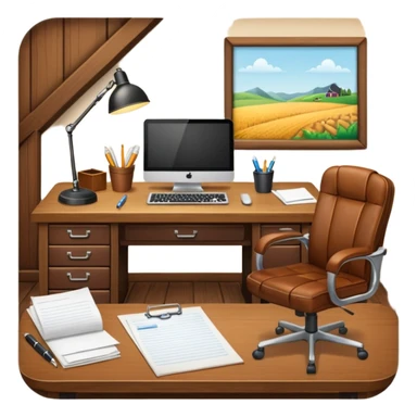 farm office sticker