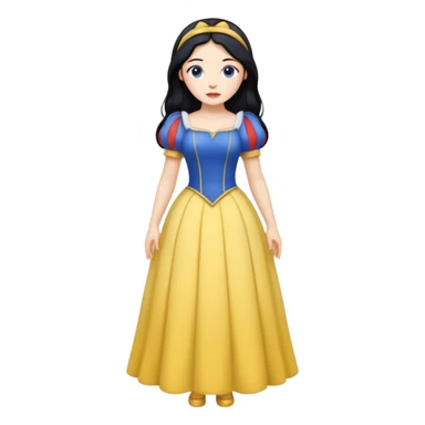 snow white full sticker