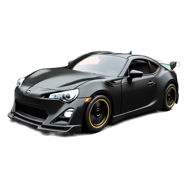  Scion FR-S Batmobile rc car sticker