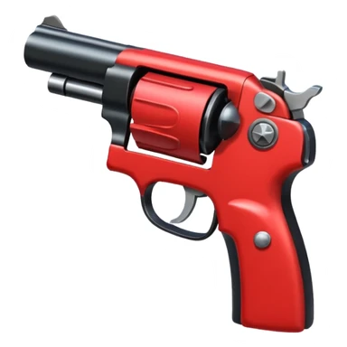 a red square with ur pist in the middle of the square sticker