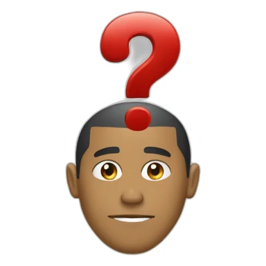 question mark with Obama sticker