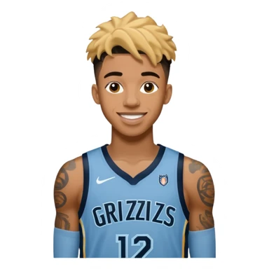 Ja Morant Grizzlies sticker