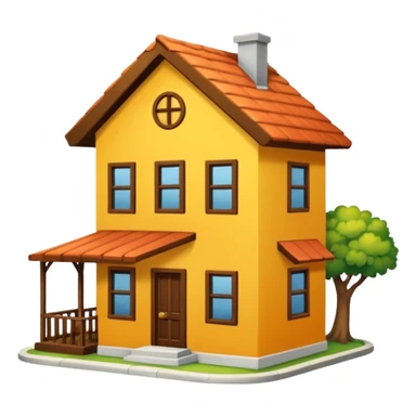 faça a corporação capsula, no caso a casa amarela da corpração capsula de dragon ball, redonda sticker