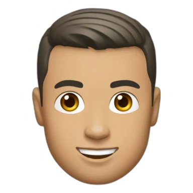 Ronaldo qui sort d’une poubelle à plastique  sticker