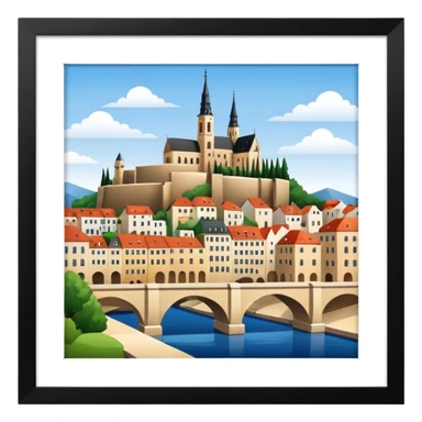 architectural heritage europe sticker