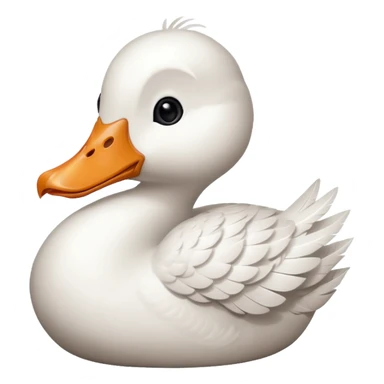 cute goose with a dollar sign in its beak sticker