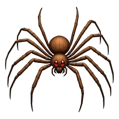 Make a spider crawling sticker