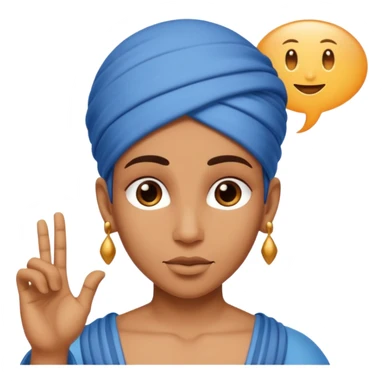 Genie with Speech Bubble saying it is done sticker