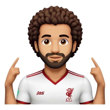 Mo salah celebrating  sticker