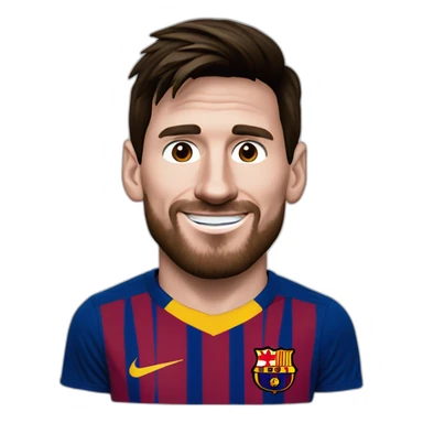 Lionel Messi a Barcelone  sticker