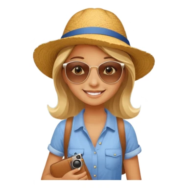 girly travel sticker