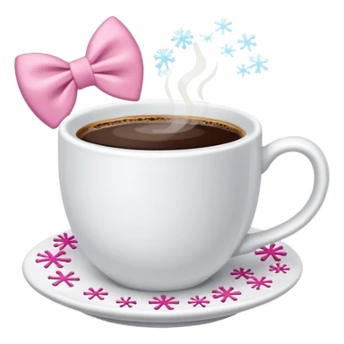 🎀☕❄️ sticker