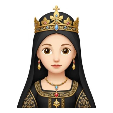 a godmother in medieval time sticker