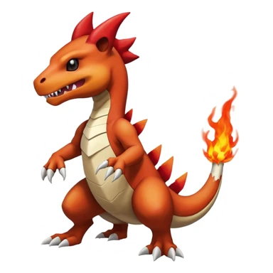 Cubone-Marowak-Charmeleon-Fakémon-creature (full body) sticker