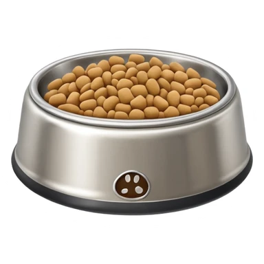 food bowl for pet sticker
