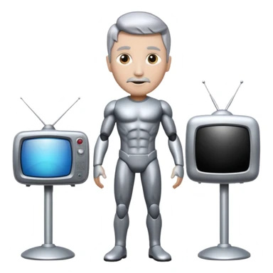 Dafu!?O Titan TV man  sticker