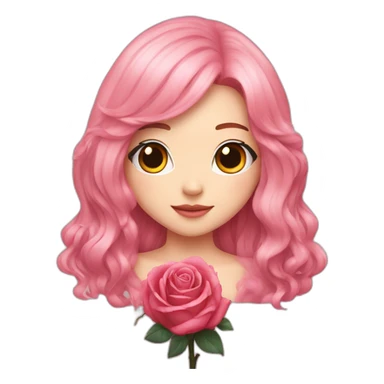 Rose de Blackpink sticker