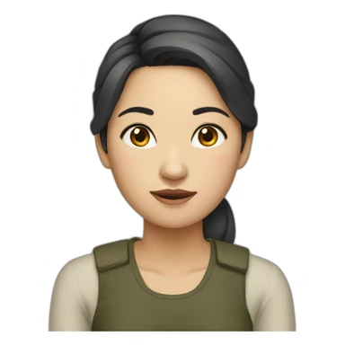 vietnamese-woman-with-non-la sticker