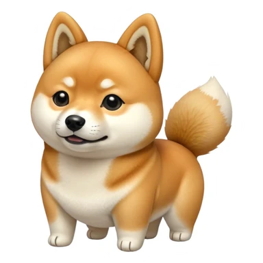 A Shiba Inu  sticker
