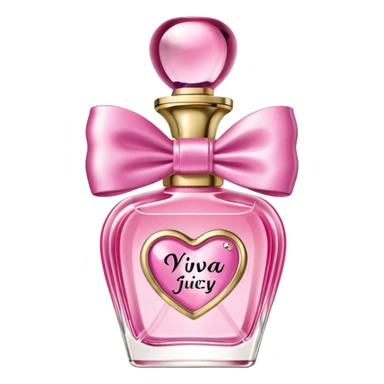 Realistic ultra detailed Juicy Couture brand, Viva La Juicy
Eau De Parfum sticker