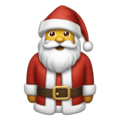santa klous sticker