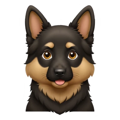Belgian Shepherd dog puppy sticker