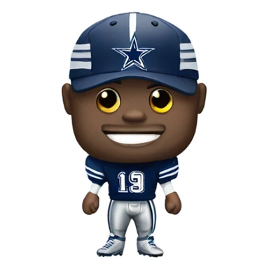 Indian Dallas cowboys fan sticker