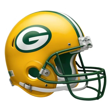 Green Bay packers helmet olds hool sticker