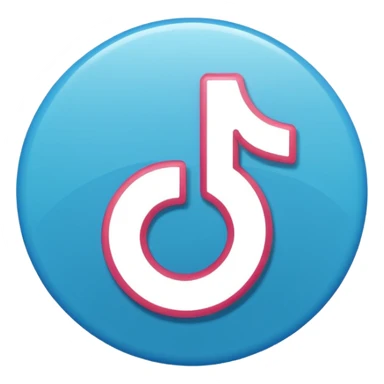 Insignia de verificado en tik tok sticker