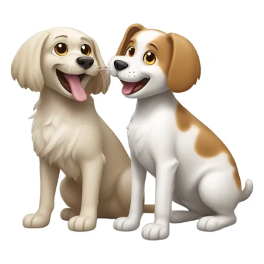 cat fight with dog sticker