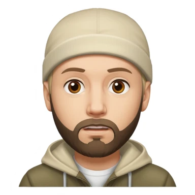 Eminem с брродой sticker