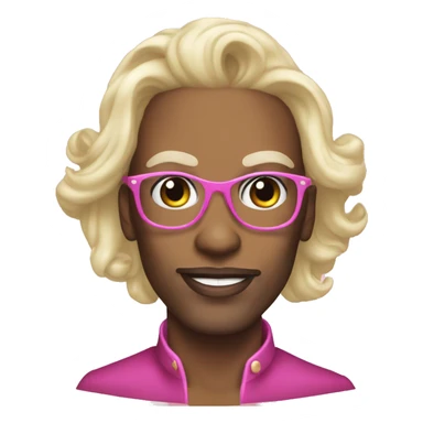 Ru Paul serving face sticker